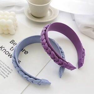 Braided Purple Headband